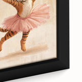 Graceful Ballerina Tiger Wall Art - Girls Room & Nursery Decor