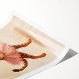 Graceful Ballerina Tiger Wall Art - Girls Room & Nursery Decor