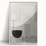 Modern Dining Area Art Pieces - Minimalist Black and White