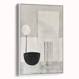 Modern Dining Area Art Pieces - Minimalist Black and White