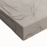 Close-up of a vibrant abstract figurative stretched canvas artwork showcasing bold colors and intricate textures, perfect for modern home decor. Ideal for art enthusiasts seeking unique wall art to enhance their living spaces.