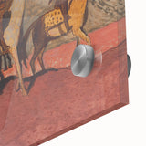 Expressionist Art - Riders on Horses Abstract Expressionism Wall Art