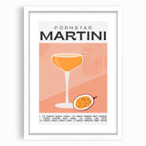 Abstract art print featuring swirling shades of blue and gray on a white framed canvas, suitable for dining room decor.