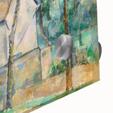 Impressionist Landscape Wall Art - House and Trees by Cézanne Print