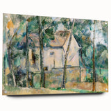 Impressionist Landscape Wall Art - House and Trees by Cézanne Print