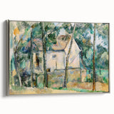 Impressionist Landscape Wall Art - House and Trees by Cézanne Print