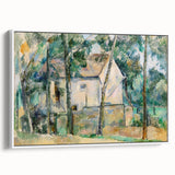Impressionist Landscape Wall Art - House and Trees by Cézanne Print