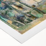Impressionist Landscape Wall Art - House and Trees by Cézanne Print