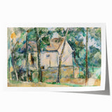 Impressionist Landscape Wall Art - House and Trees by Cézanne Print