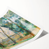 Impressionist Landscape Wall Art - House and Trees by Cézanne Print
