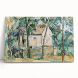 Impressionist Landscape Wall Art - House and Trees by Cézanne Print