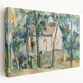 Impressionist Landscape Wall Art - House and Trees by Cézanne Print