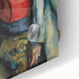 Boy in a Red Waistcoat - Classic Portrait Art with Bold Colors