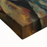 Boy in a Red Waistcoat - Classic Portrait Art with Bold Colors