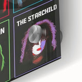 KISS Retro Wall Art Vintage Prints Band Members Tribute Poster