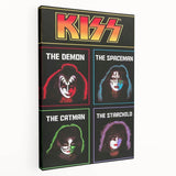 KISS Retro Wall Art Vintage Prints Band Members Tribute Poster