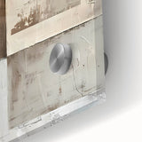 Custom Dining Room Wall Decor - Neutral Abstract Textured Art