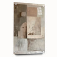Custom Dining Room Wall Decor - Neutral Abstract Textured Art