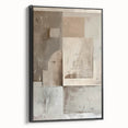 Custom Dining Room Wall Decor - Neutral Abstract Textured Art