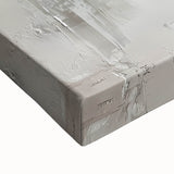 Custom Dining Room Wall Decor - Neutral Abstract Textured Art