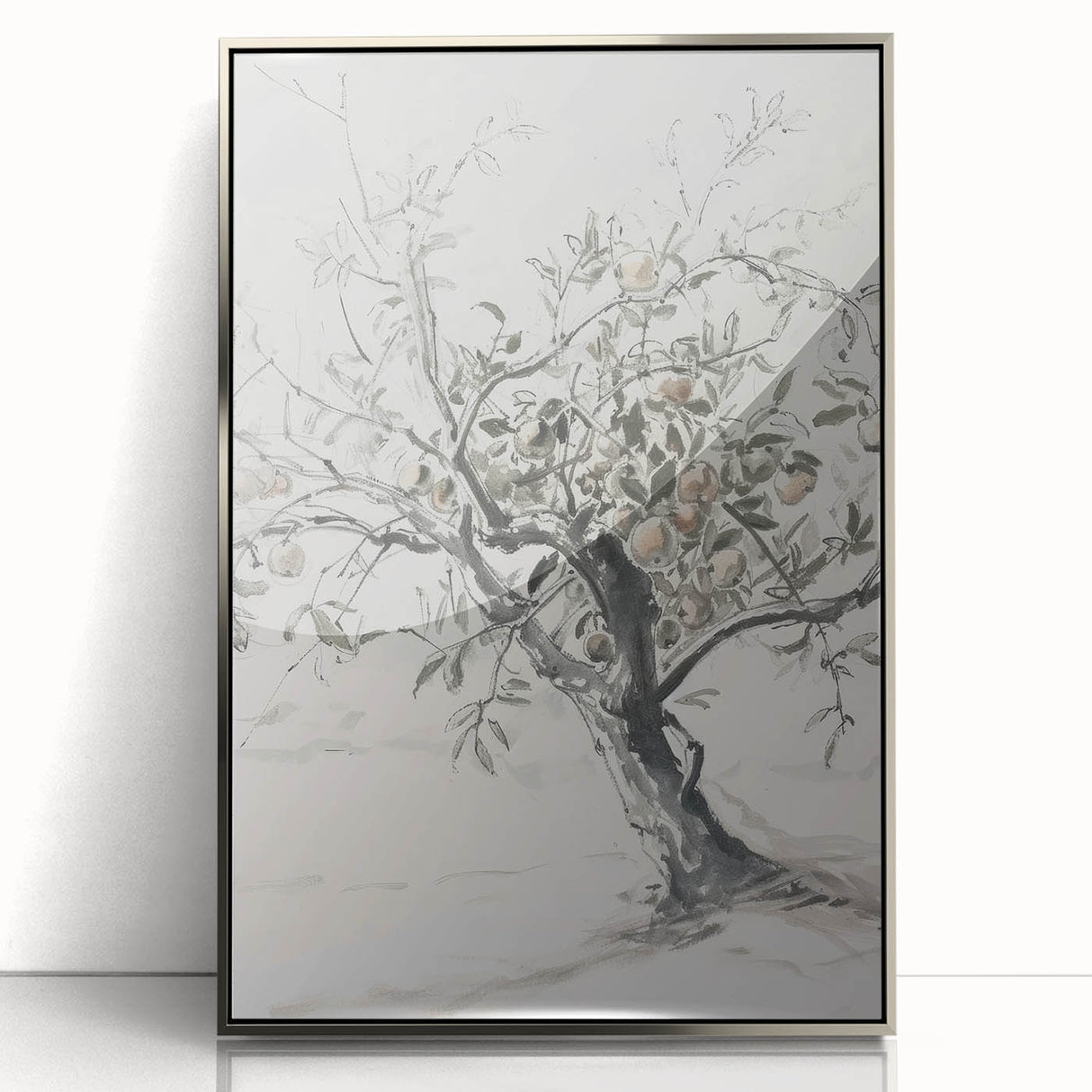 Framed acrylic artwork showcasing abstract floral designs in vibrant colors, with a sleek silver frame, adding a modern touch to home decor. Perfect for enhancing interior spaces with a contemporary aesthetic.