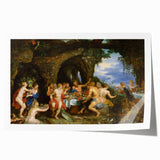 Baroque and Rococo Wall Art - The Feast of the Gods - Classic Print