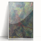 Expressionist Art - Poachers Abstract Expressionism Wildlife Wall Art