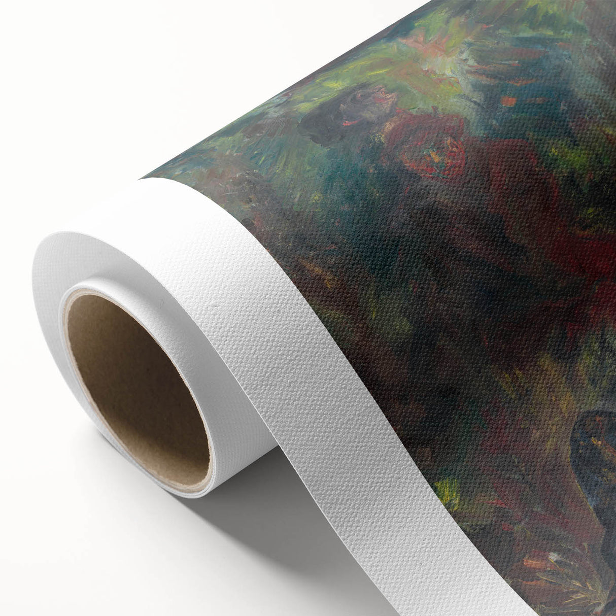 Expressionist Art - Poachers Abstract Expressionism Wildlife Wall Art