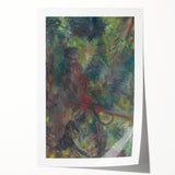 Expressionist Art - Poachers Abstract Expressionism Wildlife Wall Art