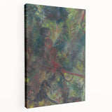 Expressionist Art - Poachers Abstract Expressionism Wildlife Wall Art