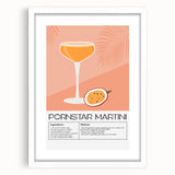 Abstract art print featuring swirling blue and gray tones on a white framed canvas, ideal for dining room decor.