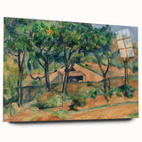 Impressionist Landscape Wall Art - House in Provence by Cézanne Print