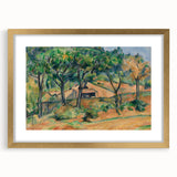 Impressionist Landscape Wall Art - House in Provence by Cézanne Print