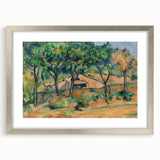 Impressionist Landscape Wall Art - House in Provence by Cézanne Print