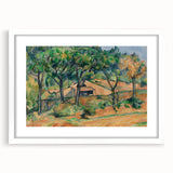 Impressionist Landscape Wall Art - House in Provence by Cézanne Print