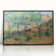 Impressionist Landscape Wall Art - House in Provence by Cézanne Print
