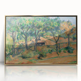 Impressionist Landscape Wall Art - House in Provence by Cézanne Print