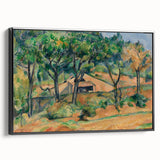 Impressionist Landscape Wall Art - House in Provence by Cézanne Print