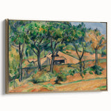 Impressionist Landscape Wall Art - House in Provence by Cézanne Print