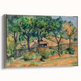 Impressionist Landscape Wall Art - House in Provence by Cézanne Print
