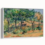 Impressionist Landscape Wall Art - House in Provence by Cézanne Print