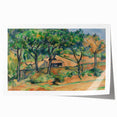 Impressionist Landscape Wall Art - House in Provence by Cézanne Print