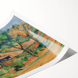 Impressionist Landscape Wall Art - House in Provence by Cézanne Print