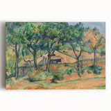 Impressionist Landscape Wall Art - House in Provence by Cézanne Print
