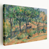 Impressionist Landscape Wall Art - House in Provence by Cézanne Print