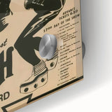 KISS & Rush Retro Wall Art Vintage Prints Rock Concert Poster