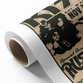 KISS & Rush Retro Wall Art Vintage Prints Rock Concert Poster