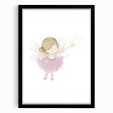 Magical Fairy Princess Wall Art - Girls Room & Nursery Decor
