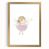 Magical Fairy Princess Wall Art - Girls Room & Nursery Decor