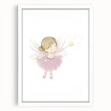 Magical Fairy Princess Wall Art - Girls Room & Nursery Decor